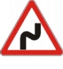 Предупреждающие знаки.Опасные повороты